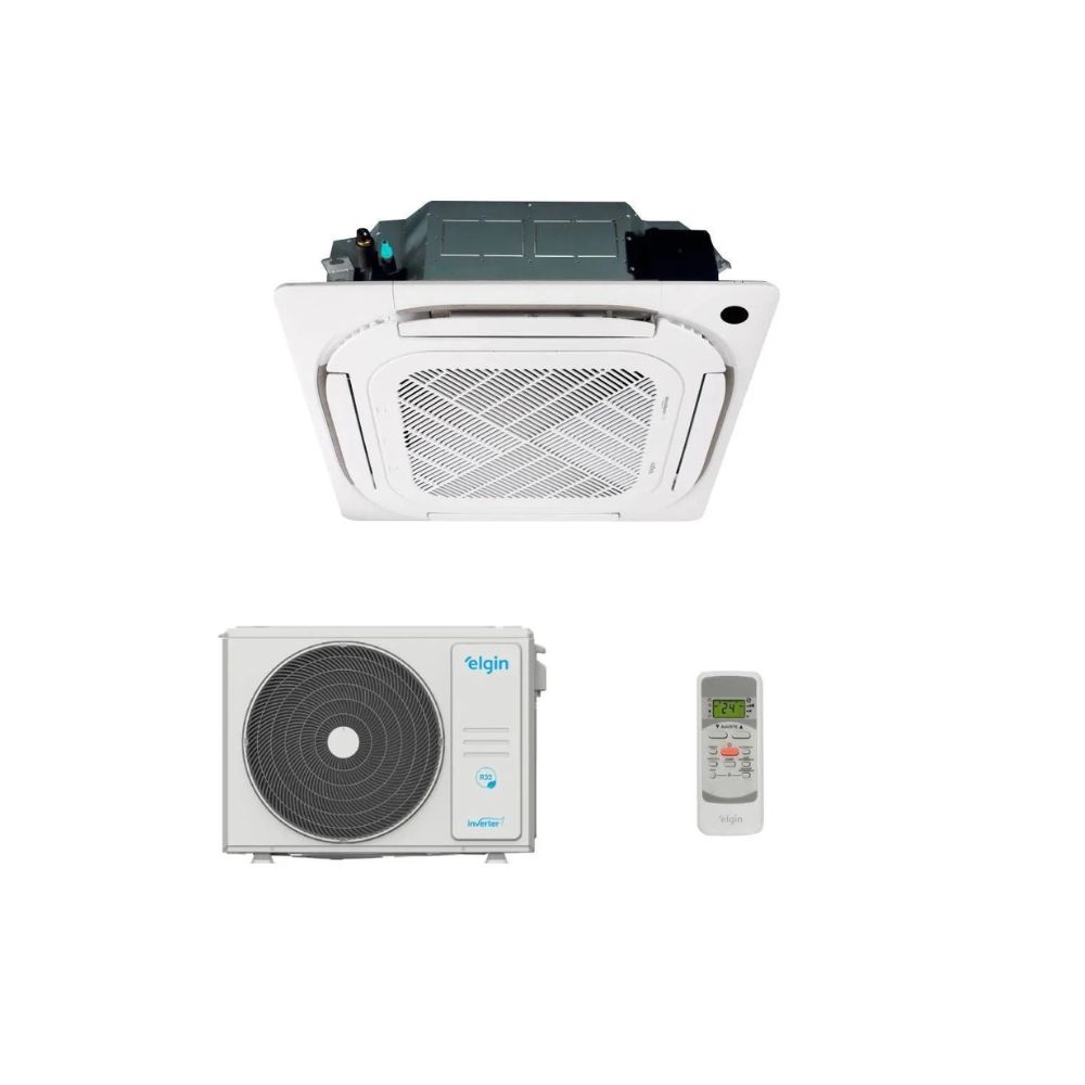 Ar Condicionado Split Cassete 30000 Btu Quente/frio Eco  Inverter Elgin 220v 1